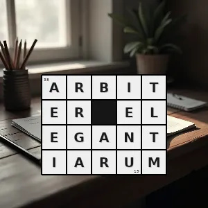 Rozwiązanie krzyżówki: osoba która stanowi autorytet w dziedzinie piękna - arbiter elegantiarum | hasła, synonimy i podpowiedzi Hasło krzyżówkowe osoba która stanowi autorytet w dziedzinie piękna - arbiter elegantiarum – rozwiązanie, synonimy, podpowiedzi i definicje krzyżówkowe